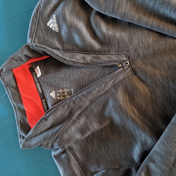 10/$15 ADIDAS quarter zip thermal - Picture 2 of 7